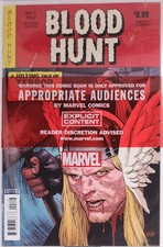 Blood Hunt (Red Band) #1 1:25 Leinil Francis Yu Bloody Homage Variant Sealed NM picture