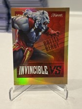 Keepsake Invincible VS Battle Beast ULTIMATE MOVE SSP Gold /10 #93 INSANE CHASE picture