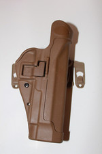 USGI Blackhawk Beretta 92 SERPA S.T.R.I.K.E. Holster Coyote Quick Disconnect picture