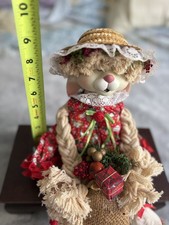 House Of Lloyd Christmas Around The World Flossie rabbit cottage core vintage  picture
