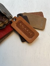 RARE VTG COACH Leather Color Sample Swatch Collection Early 1980s 2 Sets (18) picture