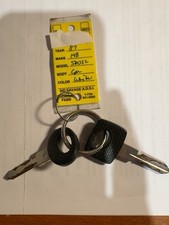 Vintage 1987 Mercedes-Benz 560SL R107 Original HUF Keys (2) Vintage OEM Key Set picture