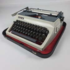 с.1973 Vendex 1000 Typewriter German Erika 42 Elite 11 CPI Original Case Manuals picture