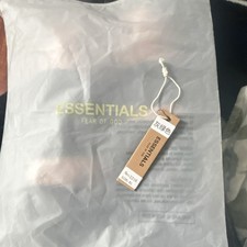 Authentic Fear of God Essentials PLASTIC BAG & TAGS ONLY - NO CLOTHING picture