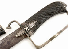Rare American Civil War Texas officer Sword / Republic  Handle is silver gorges picture
