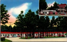 Postcard Vickers Motel Jesup Georgia /Chrome picture