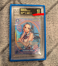 One Piece 2026 Heroines Nefeltari Vivi SP EB03-024 Foil BGS 10 BLACK LABEL picture