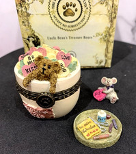 2001 Boyds Bears Treasure Box Everlove's Dandy Candy w Sweettooth McNibble w Box picture