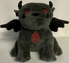 Ebros Nemesis Now Winged Demonic Gargoyle Chimera Eye of Horus Luxe Soft Plush picture