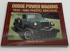 Dodge Power Wagons 1940-1980 Photo Archive Paperback Don Bunn picture