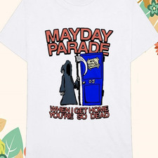 TRENDING Mayday Parade band white T-shirt short sleeve All sizes XA155 picture