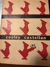 Detroit Cooley High School Yearbook 1957 Detroit Michigan Milt Pappas Senior picture