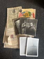 Italian Immigrant Archive Lloyd Sabaudo Steamship Conte Rosso Ellis Island Photo picture