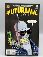 Futurama # 7 Terminator Homage Bender Fry Leela Bill Morrison Bongo Comics picture