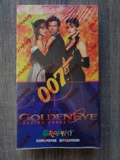 1995 Graffiti James Bond Golden Eye Box Factory Sealed 36 Packs picture
