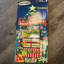 2002 Matchbox Christmas Edition Collectible 3-Pack Secret Santa Cars BNIP picture