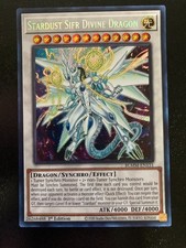 Yugioh Stardust Sifr Divine Dragon BLMM-EN151 Secret Rare 1st Edition NM picture