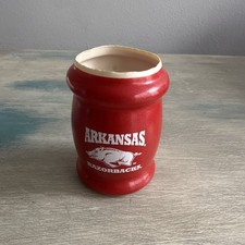 Vintage Arkansas Razorbacks Beer Holder Cozie Koozie Can Cooler Vintage picture