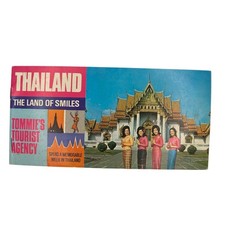 Tourism Brochure Thailand Tommie's Tourist Agency 1969 Vintage picture