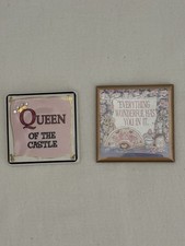 Two Vintage Fun Refrigerator Magnets.  Excellent Condition. picture