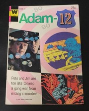 Adam 12 (1973) #4 Whitman TV Photo Cover Martin Milner & Kent McCord FN+ picture