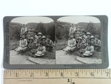 Indian Children Port Coldwell Stereoview Underwood & Underwood 1900 Ontario picture