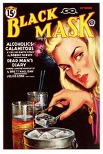 Black Mask Magazine 📚 (1950s) Poster 24x36” - Retro MCM - Hi-Res💎 Print picture