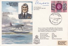 ACM Sir John Nelson Boothman cover RAFM HA 17 signed AVM S N Webster picture