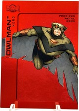 SkyBox 2025 Metal Universe Batman Owlman #33 Red PMG 072/100 SP picture