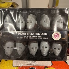 BRAND NEW HALLOWEEN H20 MICHAEL MYERS STRING LIGHTS SPIRIT HALLOWEEN 2018 picture