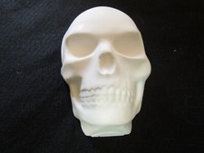 Realistic Human Skull Wall Hanging Hand Made Plaster of Paris 7