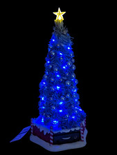 Lemax Sights & Sounds New Majestic Christmas Tree Holiday Village Musical LED’s picture