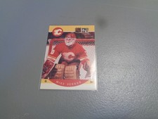 1990-91 Pro Set Hockey Mike Vernon #47 Flames picture