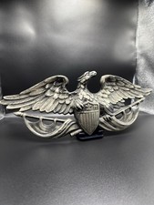 American Bald Eagle Wall Plaque, patriotic Home decor vintage Sexton Metal picture