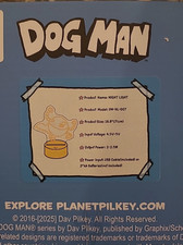 Officially Licensed Dog Man Lets Go Save The World Night Light *393 picture