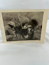 WWI US Signal Corps Photo #32978 101st Signal Trench Wires Meuse 1918 picture