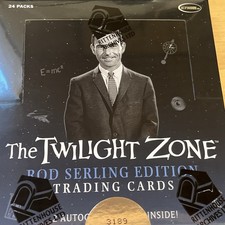 2019 The Twilight Zone Rod Serling Edition Factory Sealed Box In Mint Condition picture