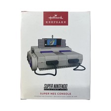 2022 Hallmark Nintendo Super NES Console Ornament - Super Mario World-3-23-53 picture