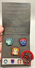 Valve Dota 2 The International 2016 Emoticharm Pin Pack Unscratched Code 3 Pins picture