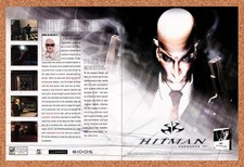 2000 Hitman Codename 47 PC Original Advertisement / Retro Promo v3 picture