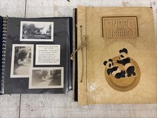1940’s Scrapbook & Photo Album Same Southern California Family 100+ Ephemera picture