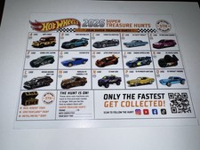 Mattel Hot Wheels Advertising Super Treasure Hunt Metal Sign picture