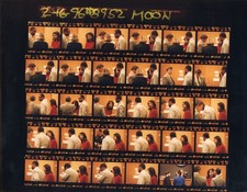 LG115 1996 Original Contact Sheet Photo WARREN MOON ABUSE TRIAL EX-WIFE FELICIA picture