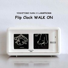 Yoshitomo Nara Flip Clock WALK ON White Lammfromm Exclusive Limited Edition picture