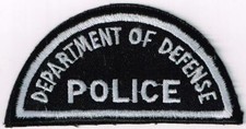 US DOD Police - old style half moon patch picture
