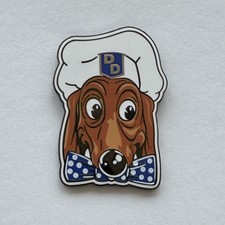Doggie Diner Collectible Novelty Lapel Badge San Francisco picture