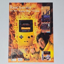 Little Nicky Game Boy Color Authentic Magazine Ad picture