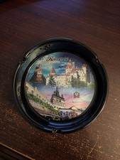 Dracula Bran Castle Transylvania Romania Vampire Ceramic Ashtray Souvenir picture