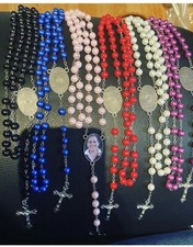 rosary with picture , Rosary Beads Personalized With Picture, Rosario Con Foto picture