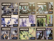 CRYPTOZOIC BATMAN HUSH ESSENTIALS ANNOTATED 9-CARD INSERT SET 2025 picture